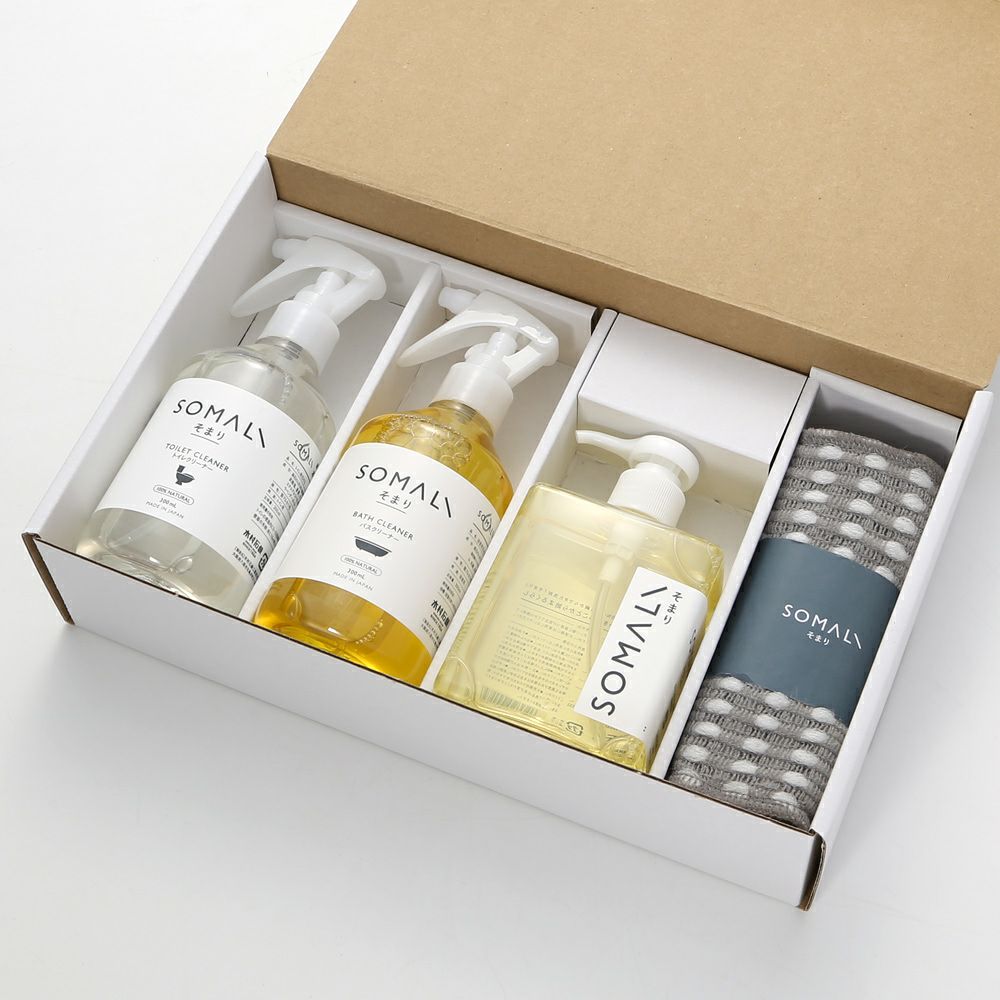 木村石鹸 そまり ギフトセットB 水回りセット 40553 | ブランド洋食器