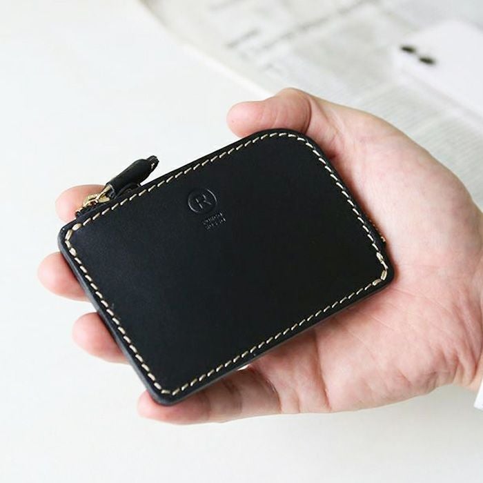 薄マチZIPコインケース[sokunou] ｜革鞄・革小物のPORCO ROSSO