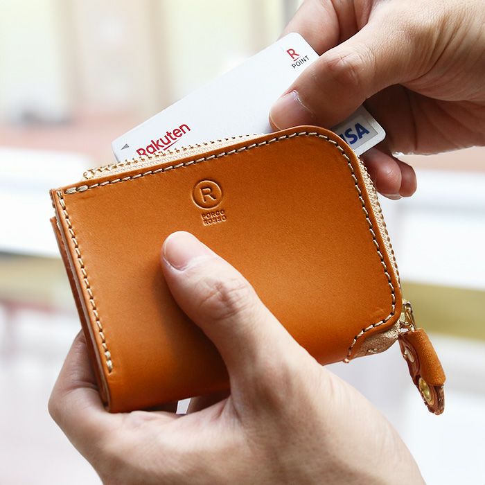 ZIPカードケース[sokunou] ｜革鞄・革小物のPORCO ROSSO（ポルコロッソ）