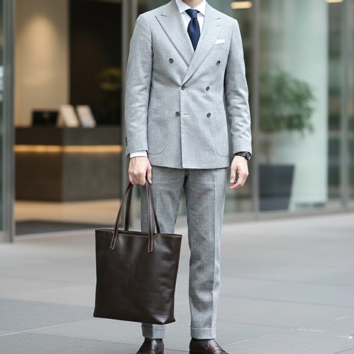 バーティカルZIPトートバッグ｜PORCO ROSSO