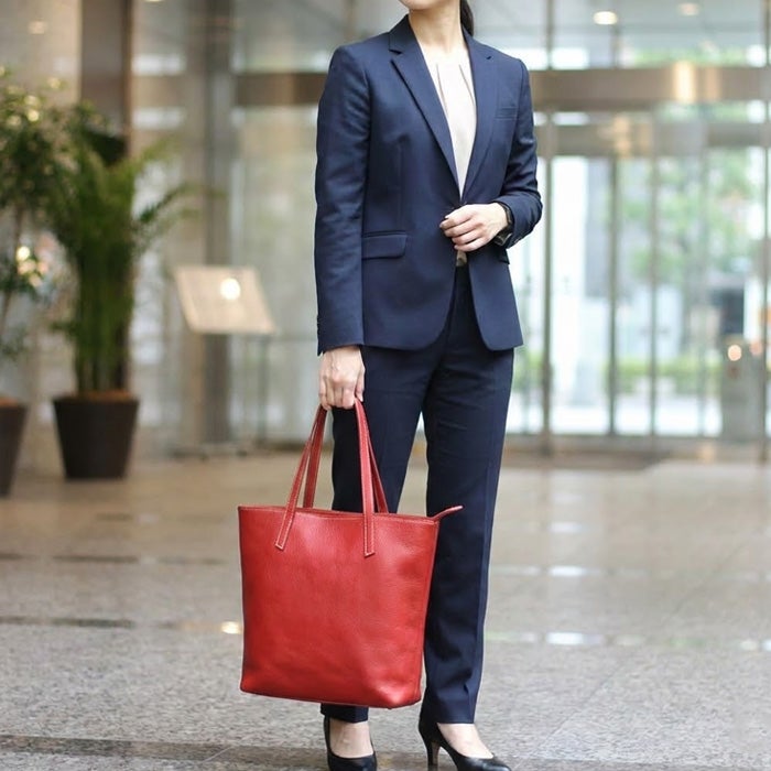 バーティカルZIPトートバッグ｜PORCO ROSSO