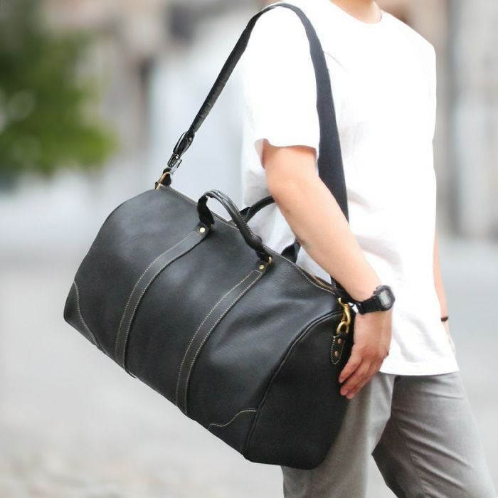 ソフトトラベルボストンバッグL｜PORCO ROSSO