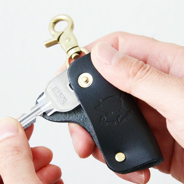 クラフトシリーズ コンパクトキーケース[sokunou] ｜革鞄・革小物の