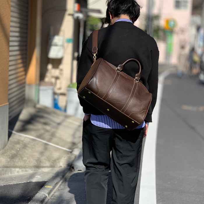 ソフトトラベルボストンバッグM｜PORCO ROSSO