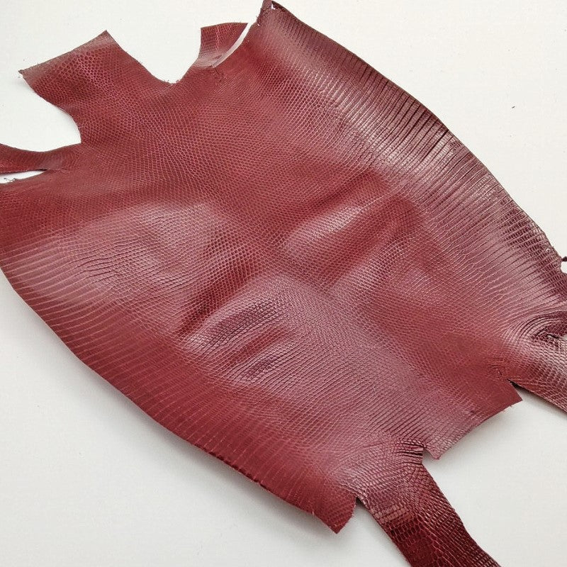 リザード革Lizard・ツヤあり、ボルドー色/ワイン色の通信販売 – レザー