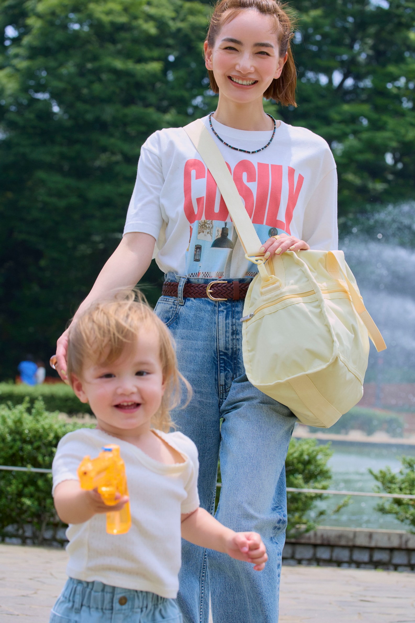 可愛さと機能を両立！ レスポートサックで見つけた「ママの日常を