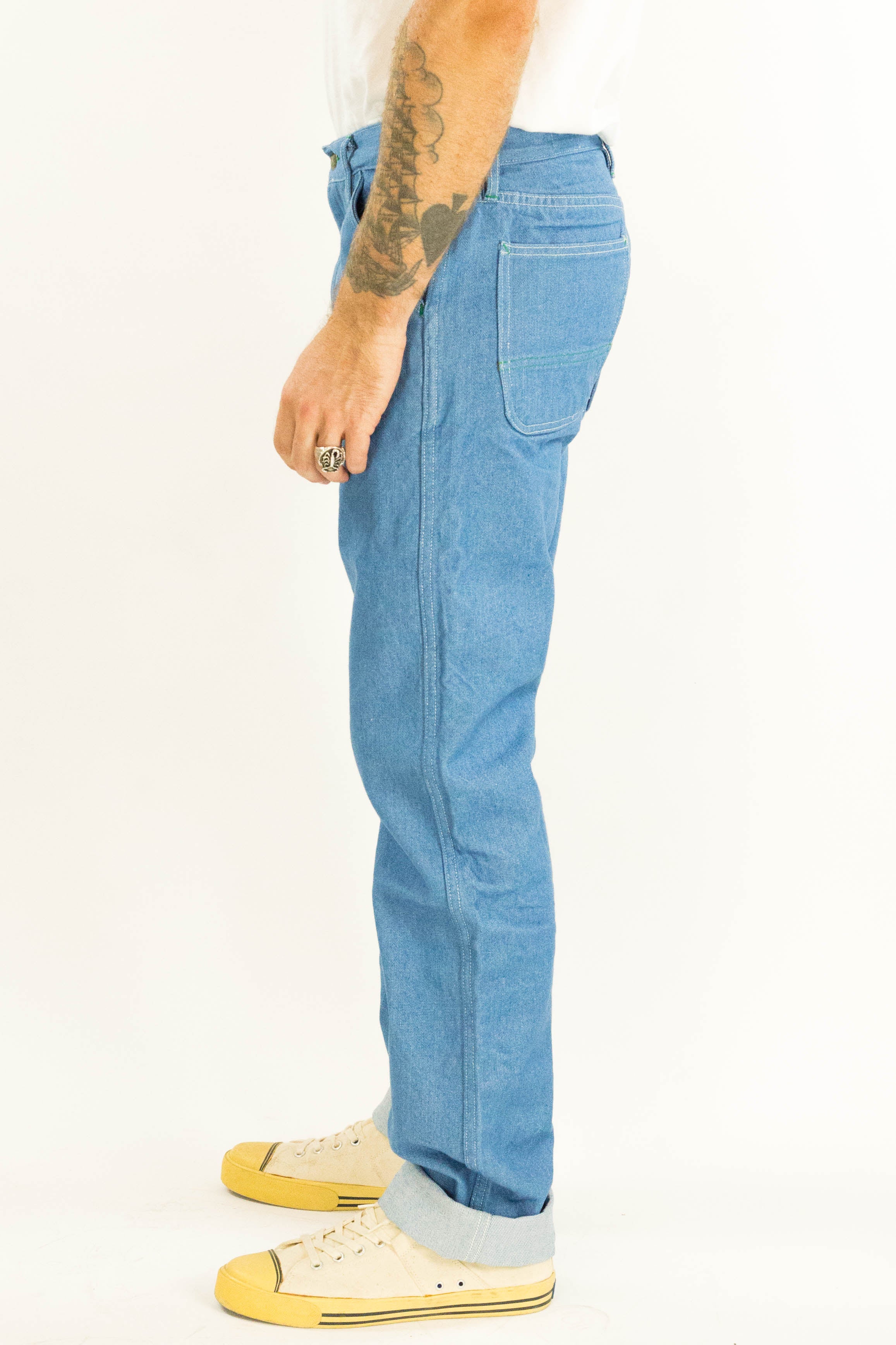 Men's Denim Jean | Blue Denim Jeans | Left Field NYC