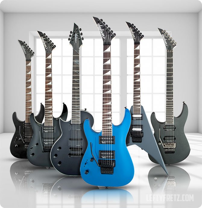 Left Handed Jackson Guitar Guide 2026 - The Entire Range!