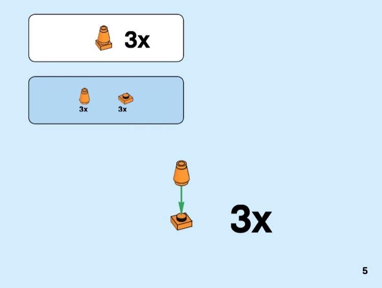 LEGO Instructions for set 75895 1974 Porsche 911 Turbo 3.0, Speed
