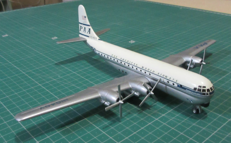 Boeing 377 Stratocruiser in 1/144 by Minicraft – Leigh Edmonds