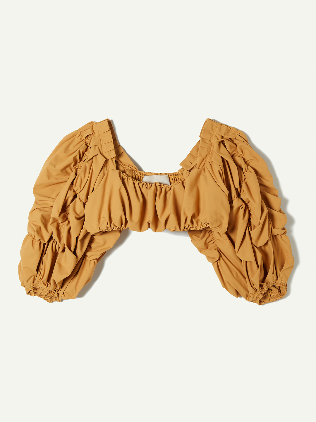 Flower Bubble Sleeve Top/Orange | leinwände | ラインヴァンドの公式