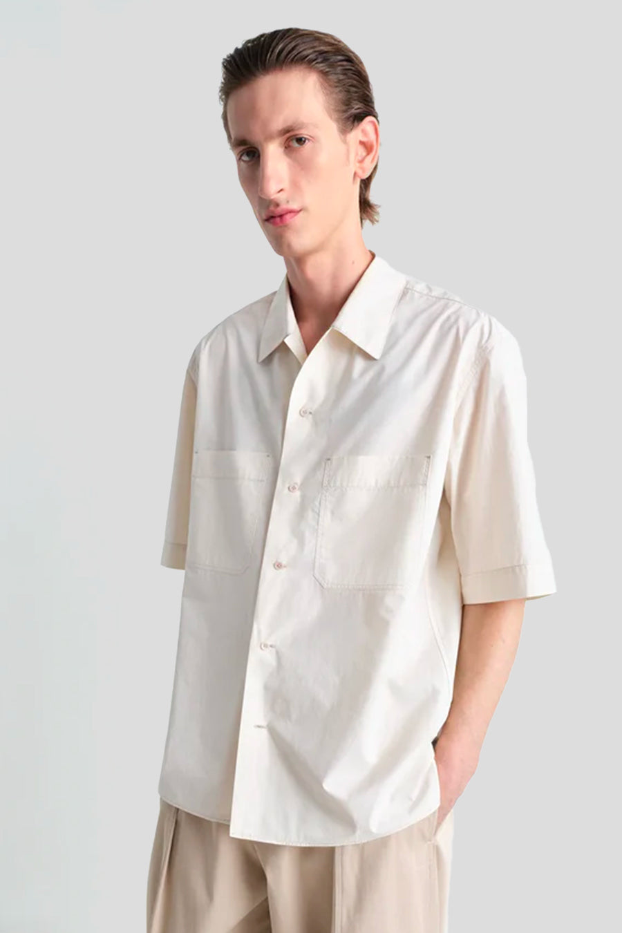 LEMAIRE - BEIGE CONVERTIBLE SHIRT – LE LABO STORE