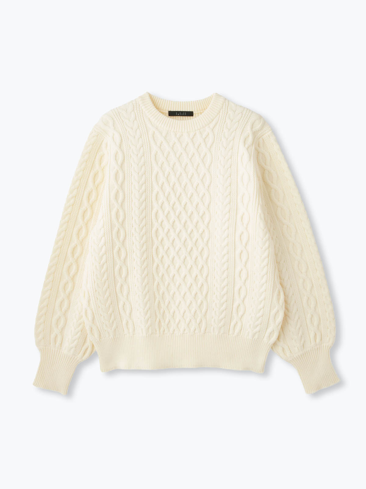 Wポイント】lelill レリル ハイテクアランニット