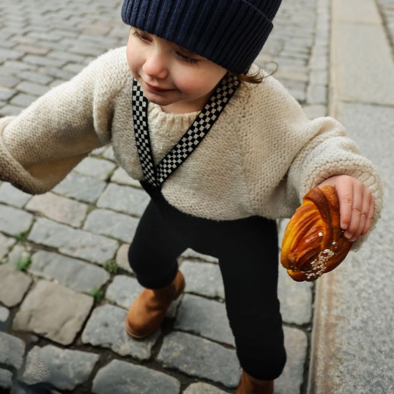 351c.Silly Silas（シリーサイラス） Teddy Warmy Footless Black