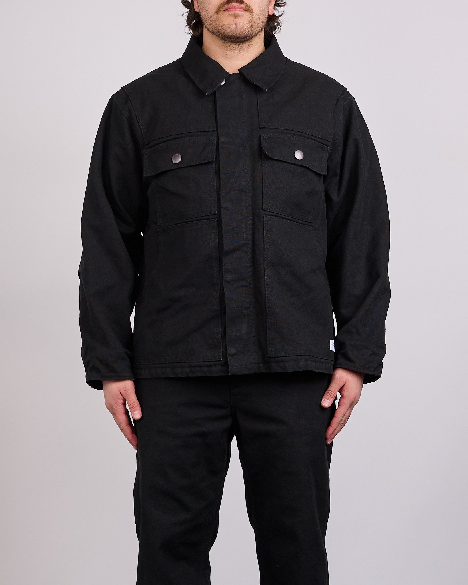 WTAPS Mitch Cotton Canvas Jacket Black – LESS 17