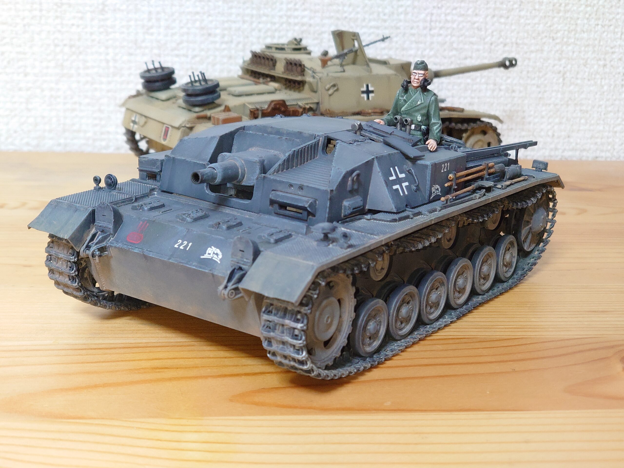 タミヤ 1/35 III号突撃砲B型 製作記⑥(完成) | 模型大隊戦闘日誌