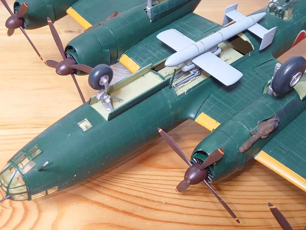 ハセガワ 連山 製作記⑥(完成) | 模型大隊戦闘日誌