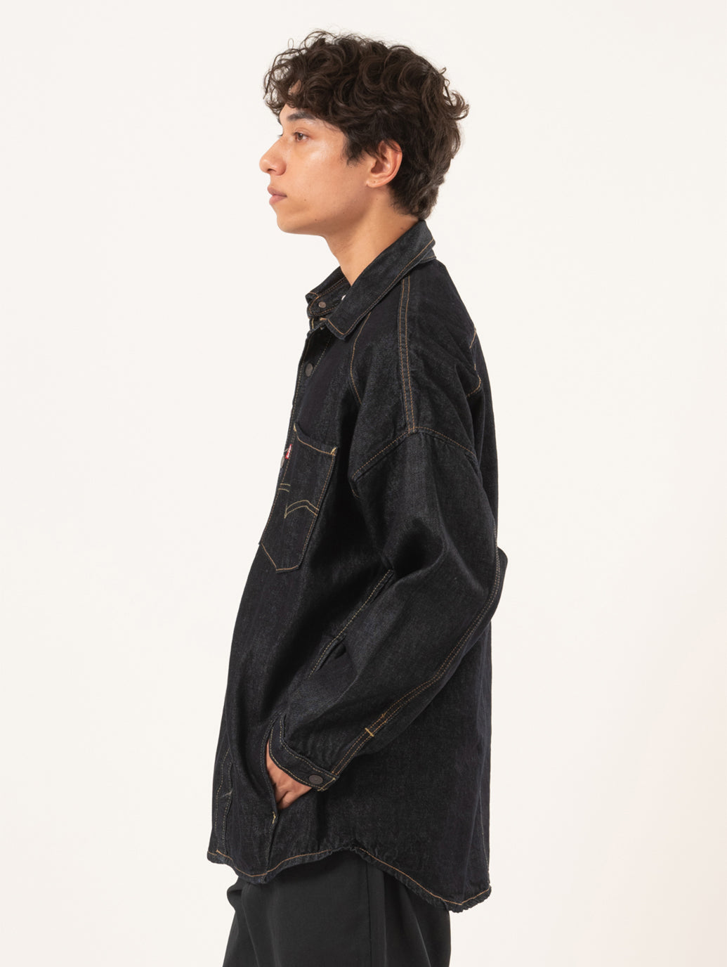 TWISTED シャツジャケット ダークインディゴ – リーバイス®公式