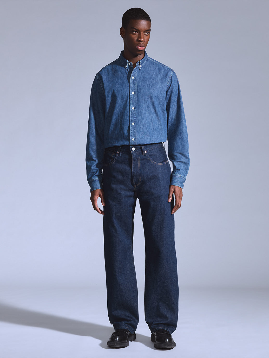 BLUETAB™ MARKER ルーズジーンズ ダークインディゴ – リーバイス®公式