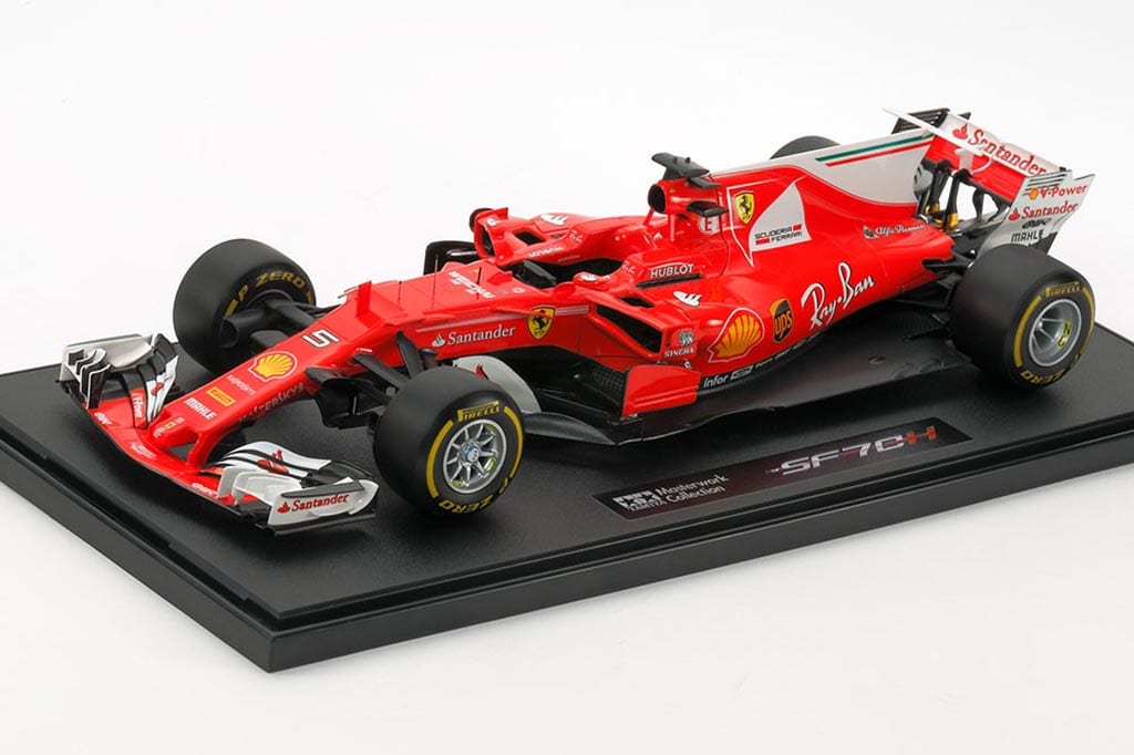 タミヤ新製品情報】フェラーリF1の2017年仕様車を完成品プラモデルで