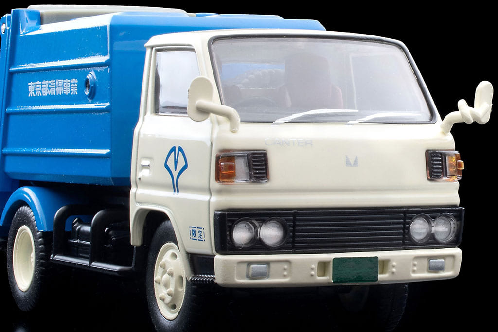 四代目「三菱ふそうキャンター」が清掃車仕様で登場！トミーテック1/64