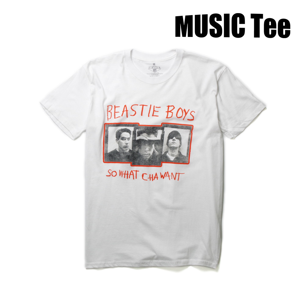 MUSIC Tee(ミュージックティー)】THE BEASTIE BOYS SO WHAT CHA WANT