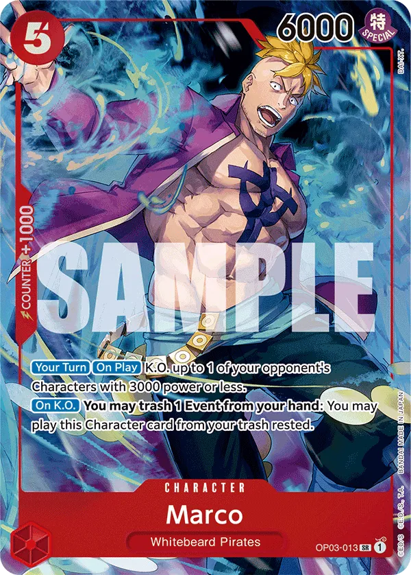 Marco (OP03-013) • Japanese 1st Anniversary Set – Limitless One Piece
