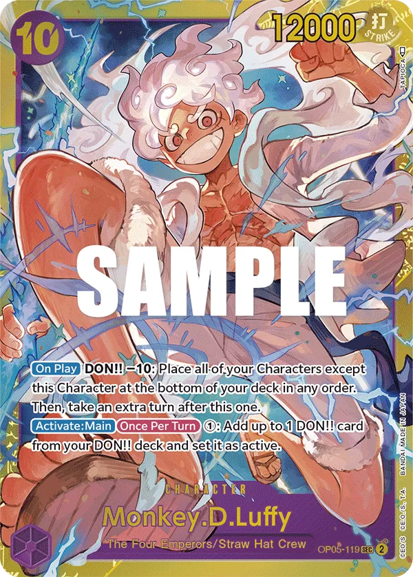 Monkey.D.Luffy (OP05-119) • Awakening of the New Era – Limitless