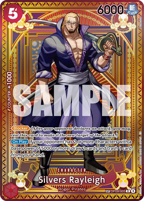 Silvers Rayleigh (OP09-005) • A Fist of Divine Speed – Limitless