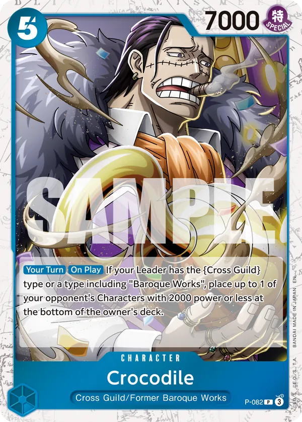 Crocodile (P-082) • One Piece Card The Best Vol.2 – Limitless One