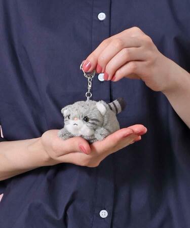 猫好き必見！ブルーブルーエで「マヌルネコのキーホルダー」を発見！ぽ
