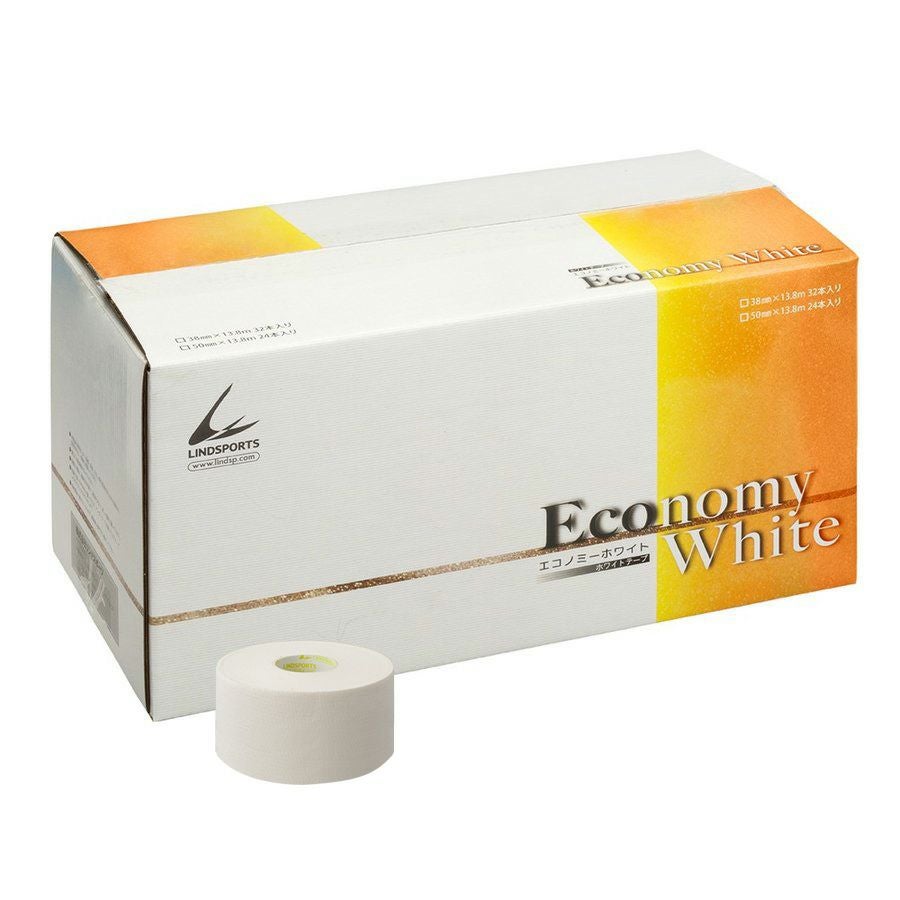 LINDSPORTS | エコノミーホワイト 幅38mm 32本 | 非伸縮テーピング