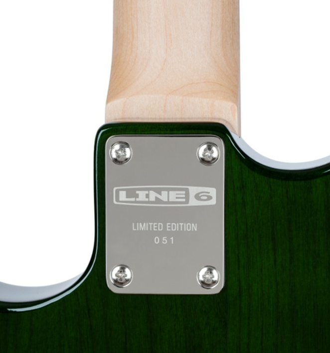 Line 6 創立20周年を記念した特別カラーの限定モデルVariax Limited