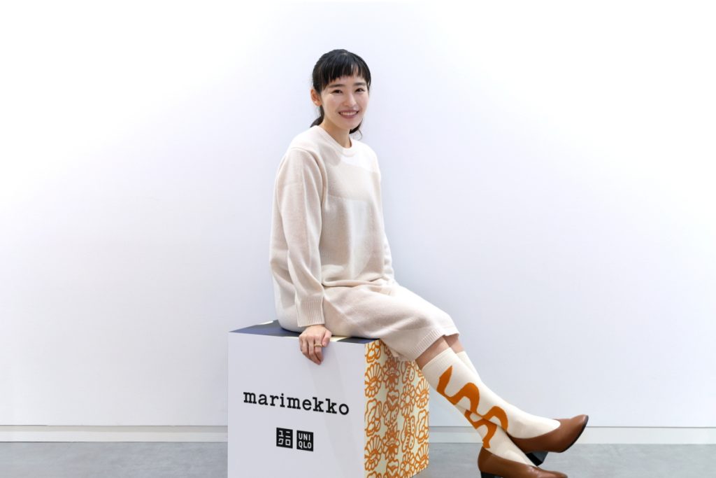 本日発売！ ユニクロ×マリメッコのかわいいニットを早速試着！ 【清水
