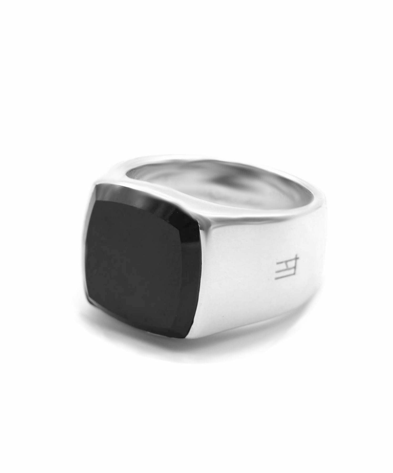 for Gift”ピュアリング（シルバー×ブラック）/シルバー925 | LION