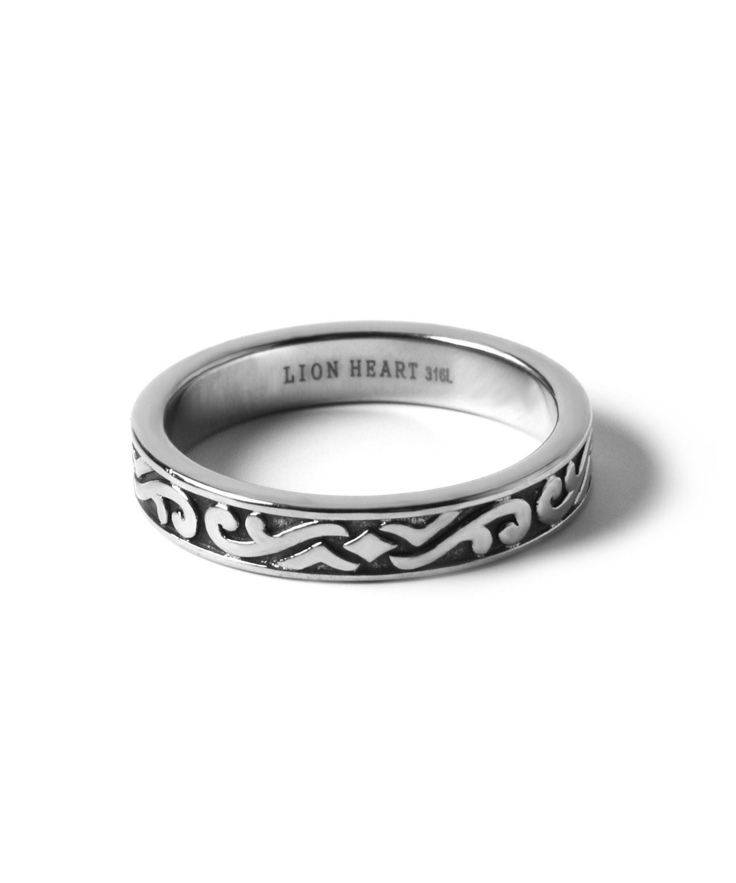 限定展開】“LH-1”タテガミデザインリング/サージカルステンレス（金属