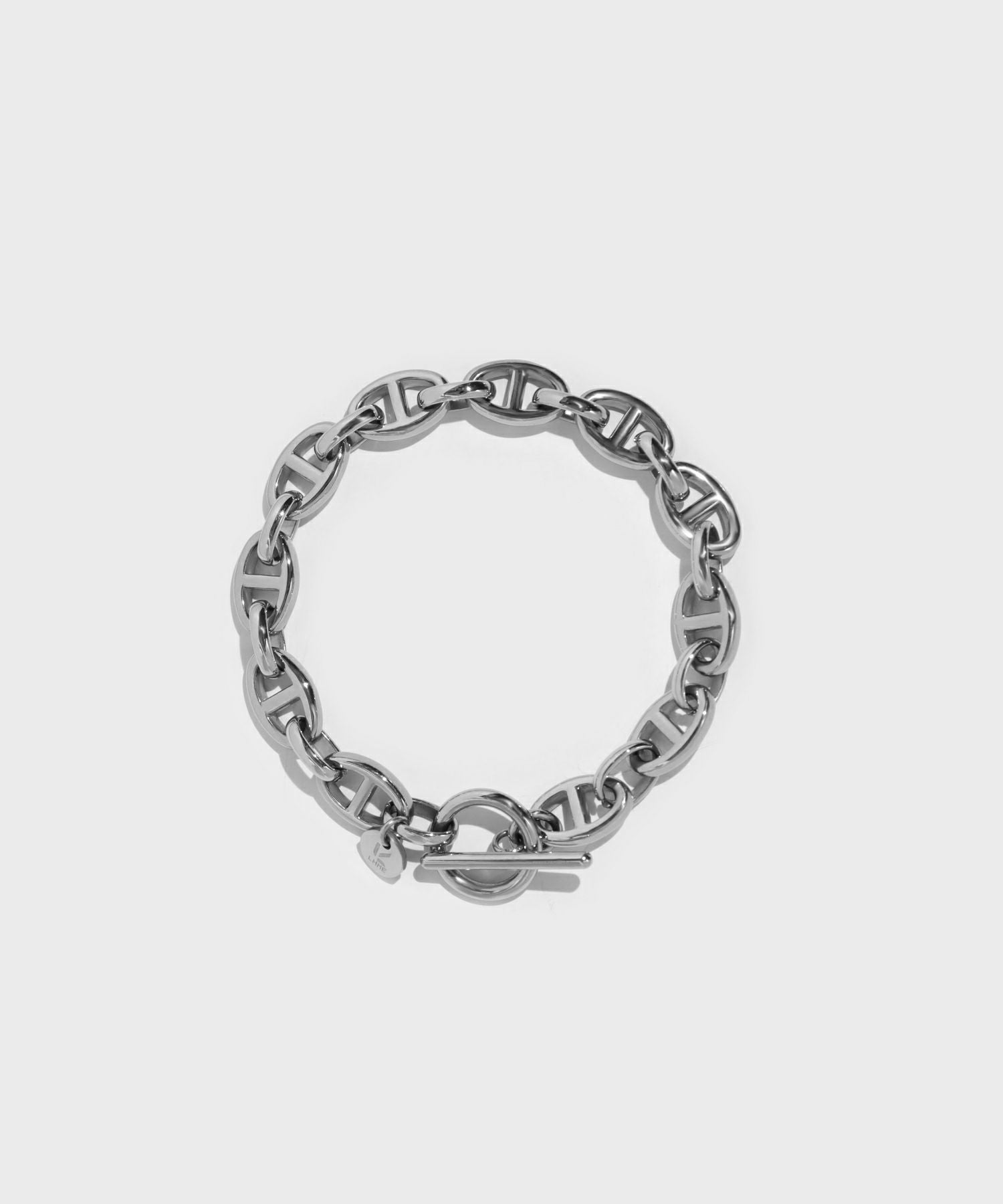 Moment”マリンチェーンブレスレット/シルバー/サージカルステンレス