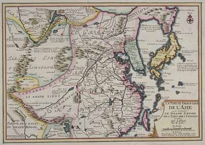 西洋古版日本地図一覧 - 1700年代