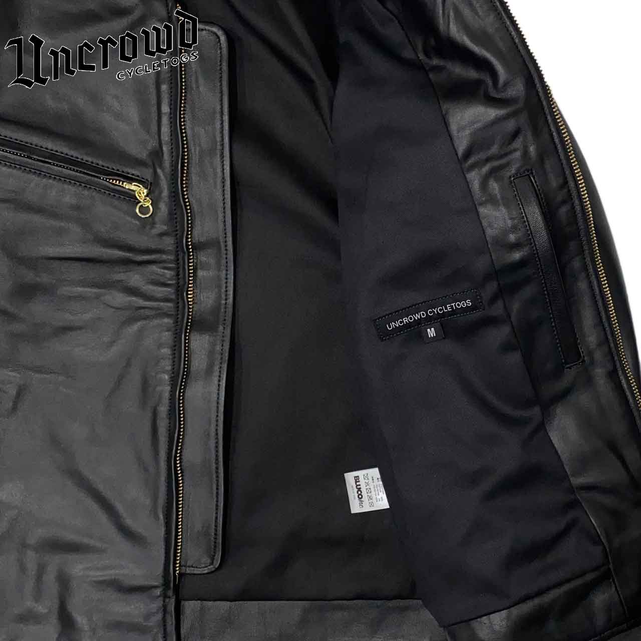 UNCROWDアンクラウドHEAVYSHEEPRIDERSJACKETレザーライダース