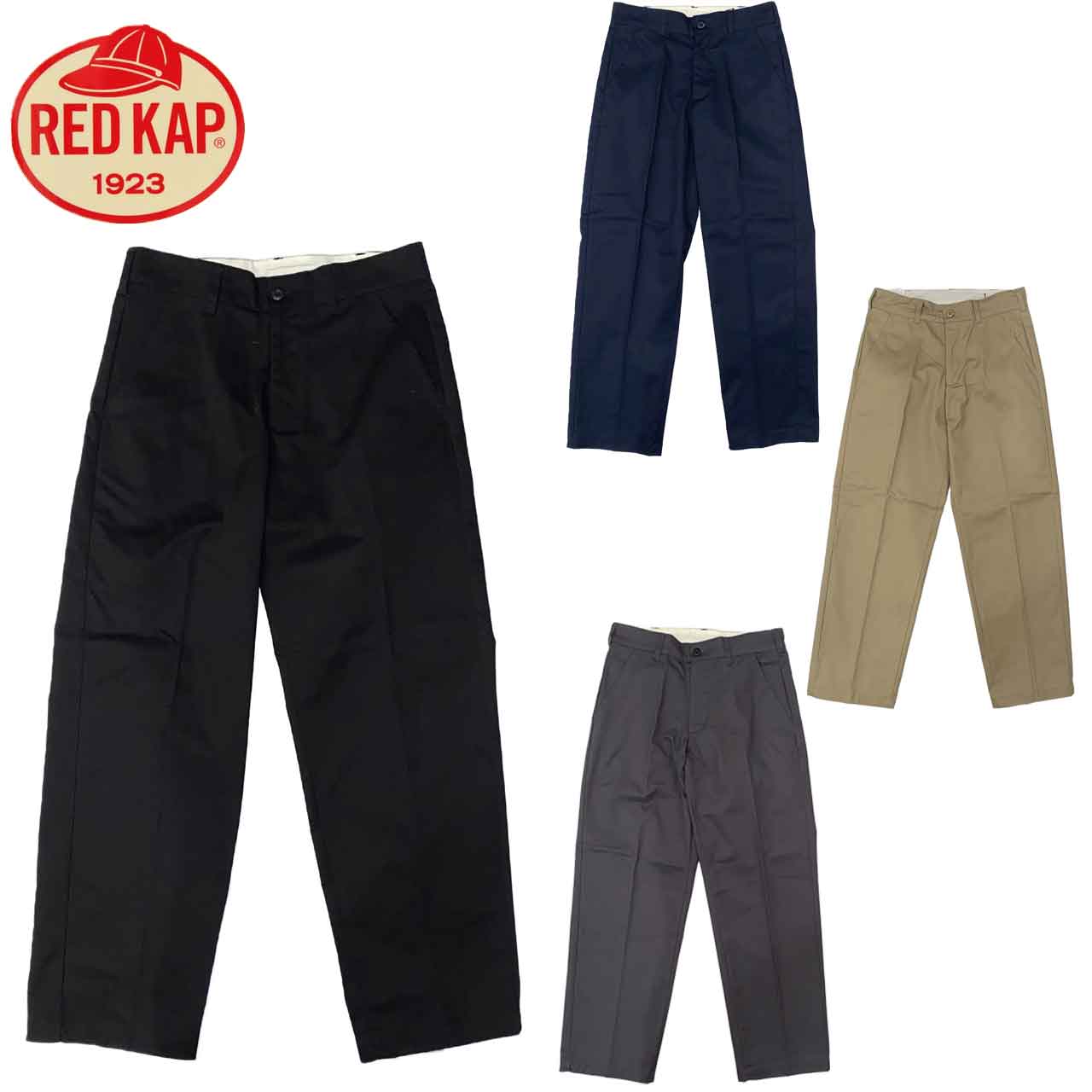 REDKAPレッドキャップワークパンツチノパンツノータックPT20RK5002