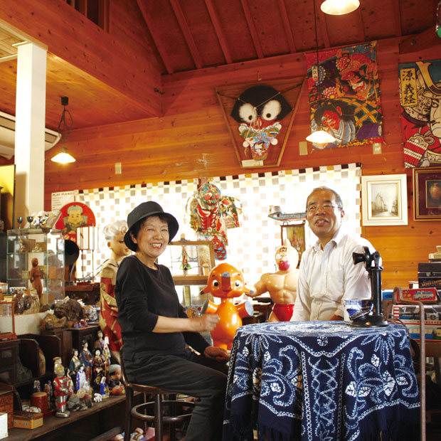 古道具ならおまかせあれ。 コツコツ集めた骨董コレクション「峯