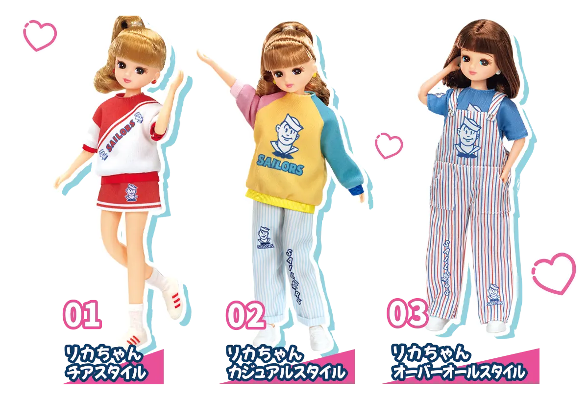 リカちゃんくじ × セーラーズ｜イベント・キャンペーン｜リカちゃん