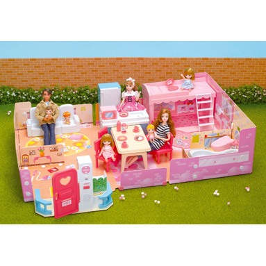 チャイムでピンポーン♪ゆったりさん｜商品情報｜リカちゃん｜タカラトミー