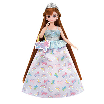 ゆめいろドレスセット ゆめかわレインボー｜商品情報｜リカちゃん