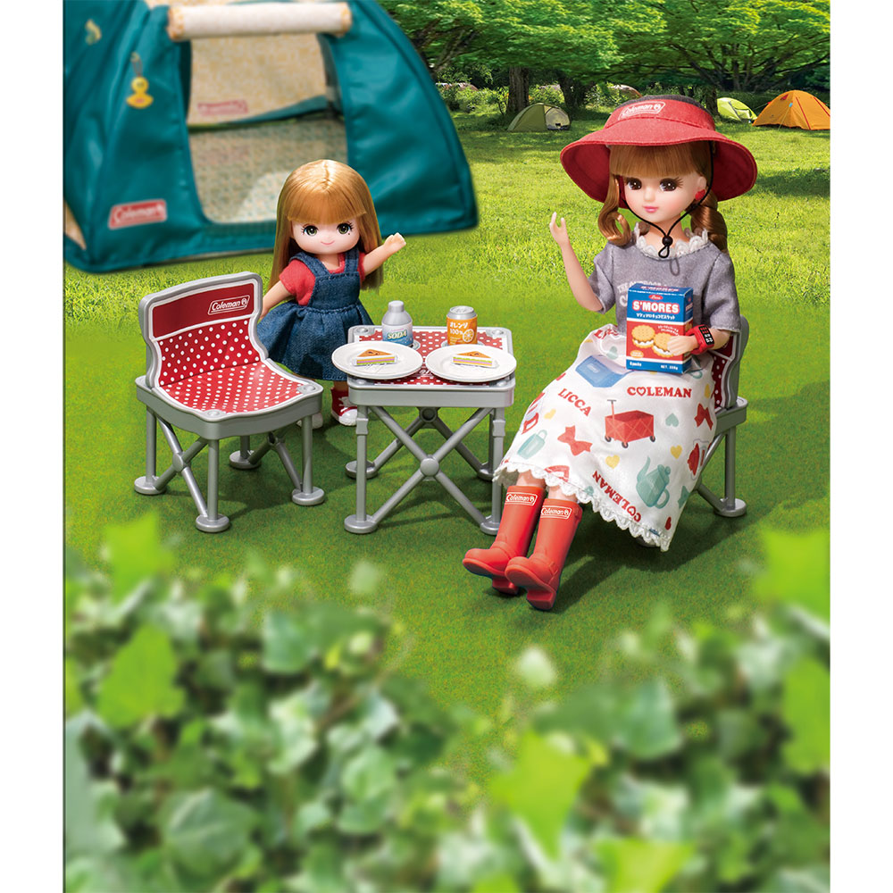 LF－09 キャンプチェア＆テーブルセット｜商品情報｜リカちゃん