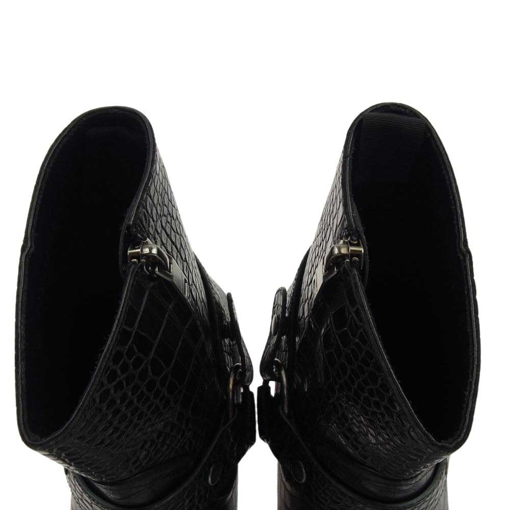 SAINT LAURENT サンローラン 603515 ワイアット ハーネス クロコ型押し