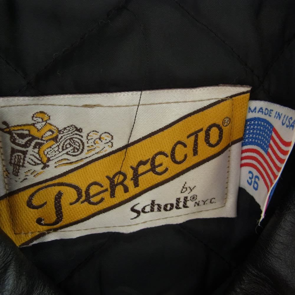 schott ショット 90s バイカータグ後期 618 ダブル ライダース