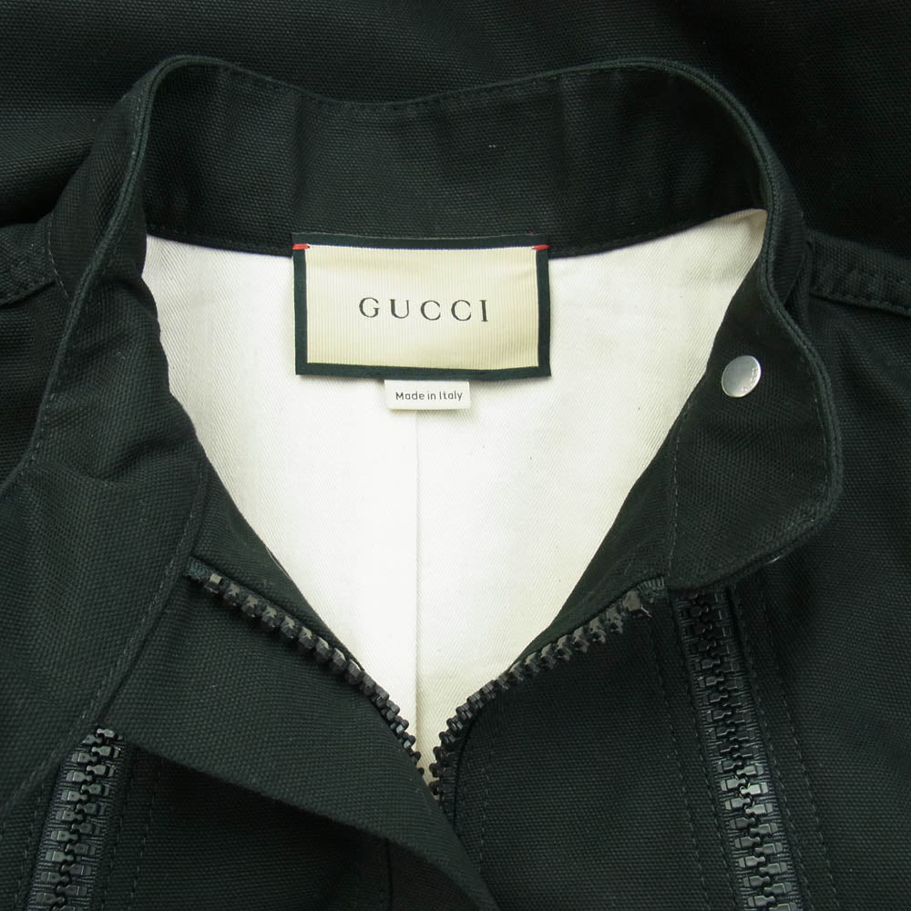 GUCCI グッチ 22SS 701259 XDBZM フロント ダブルジップ デニム