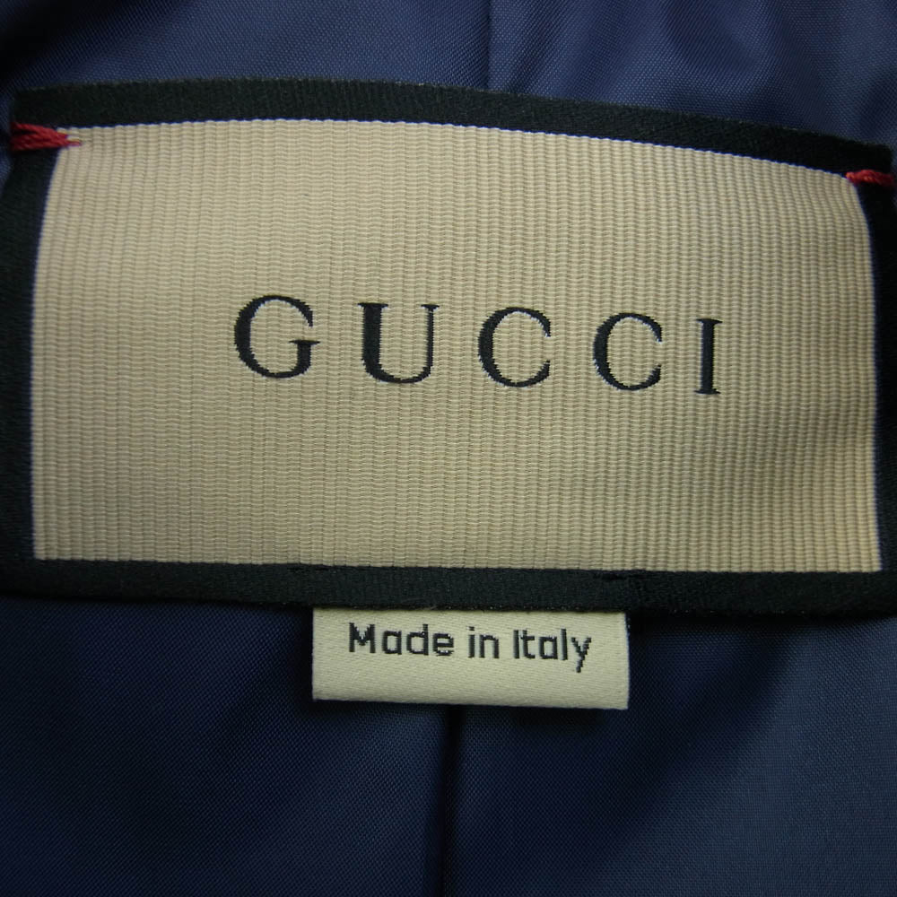 GUCCI グッチ 24SS 770330 GG 総柄 ウール フランネル シャツ ブルゾン