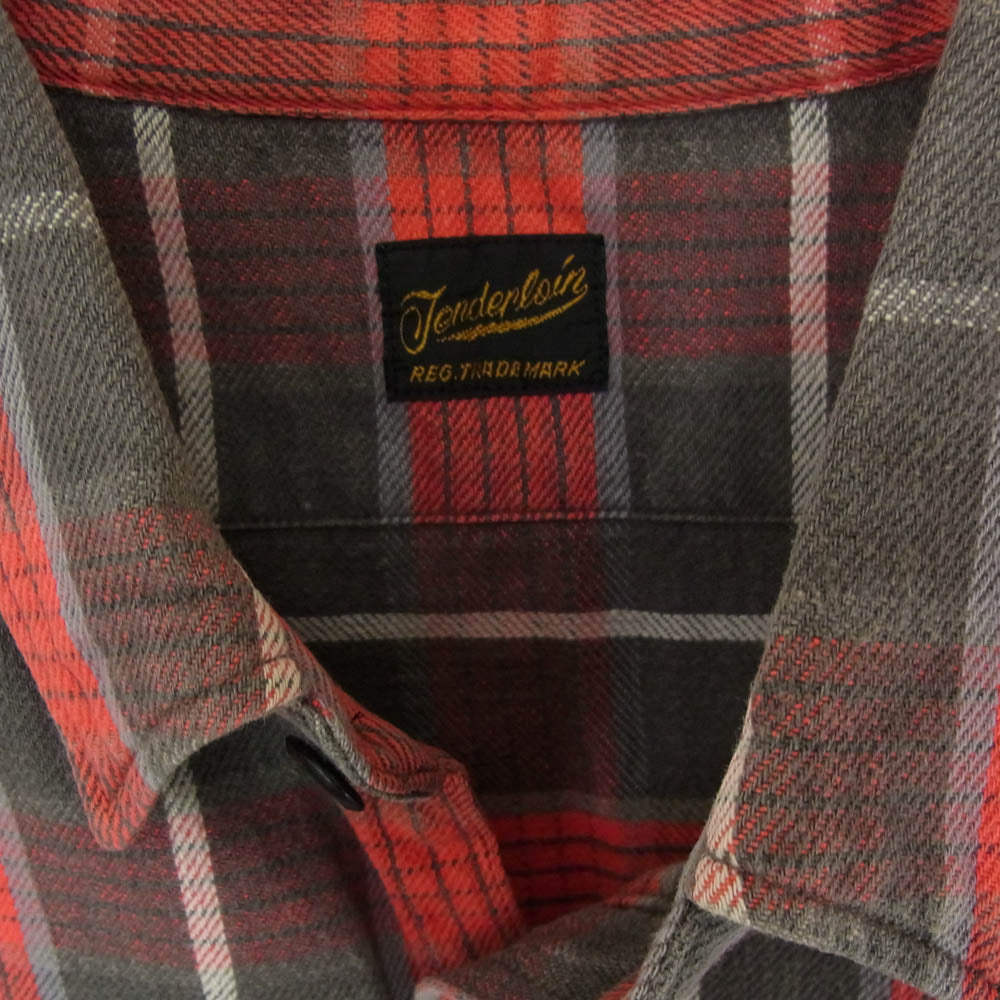TENDERLOIN テンダーロイン T-HEAVY FLANNEL SHT ヘビーネル チェック